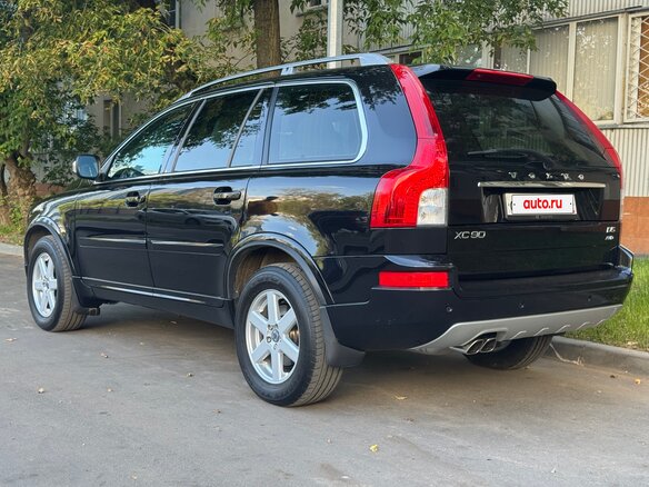 2012 Volvo XC90 I Рестайлинг, чёрный - вид 6