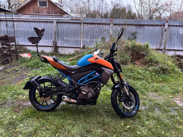 2024 CFMoto 250NK, синий, 350000 рублей