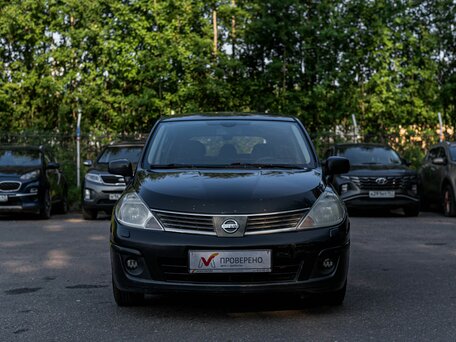 2008 Nissan Tiida I, чёрный, 533000 рублей, вид 3