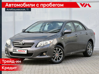 2008 Toyota Corolla AMT X (E140, E150), серый, 695000 рублей, вид 1