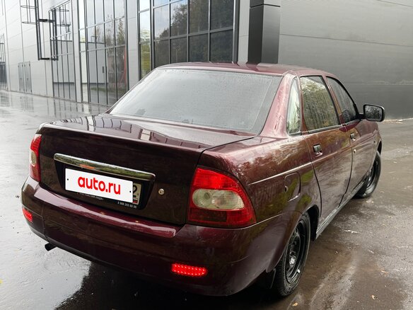 2008 Lada (ВАЗ) Priora I, пурпурный - вид 3