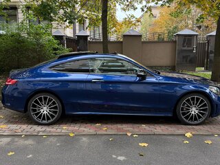 2021 Mercedes-Benz C-Класс 200 IV (W205) Рестайлинг, синий, 4800000 рублей, вид 3