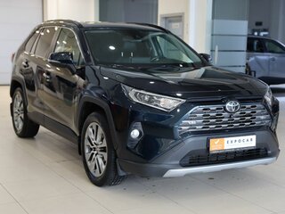 2019 Toyota RAV4 V (XA50), синий, 3850000 рублей, вид 3