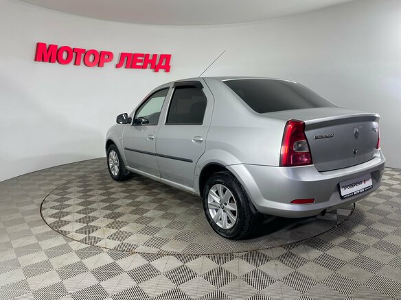 2013 Renault Logan I Рестайлинг, серый, 455000 рублей - вид 6