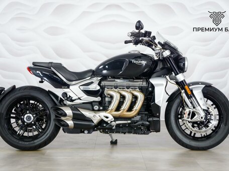 2020 Triumph Rocket III, чёрный, 1927000 рублей, вид 1