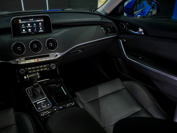 2019 Kia Stinger I, голубой, 3210000 рублей - вид 29