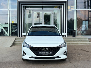 2020 Hyundai Solaris II Рестайлинг, белый, 1495000 рублей, вид 2