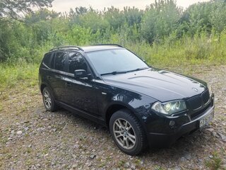 2008 BMW X3 25i I (E83) Рестайлинг, чёрный, 1080000 рублей, вид 3