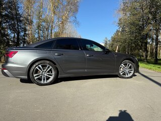 2019 Audi A6 45 TFSI V (C8), серый, 2850000 рублей, вид 5