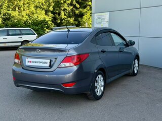 2011 Hyundai Solaris I, чёрный, 612000 рублей, вид 5