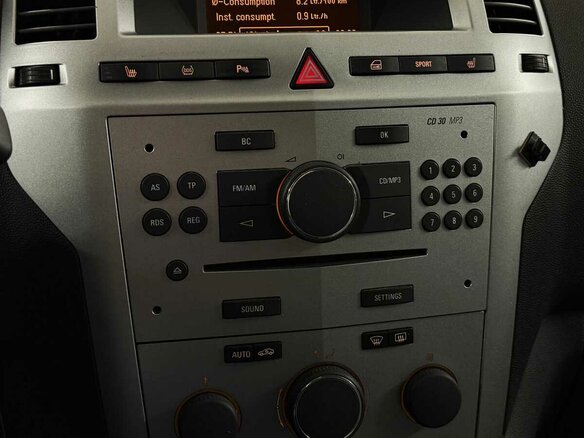 2012 Opel Zafira B Рестайлинг, серебристый - вид 6