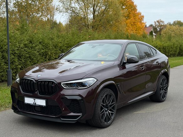 2020 BMW X6 M Competition III (F96), фиолетовый, 9600000 рублей - вид 31