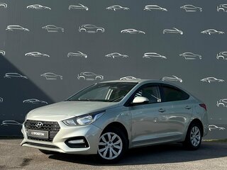 2019 Hyundai Solaris II, бежевый, 1072600 рублей, вид 1