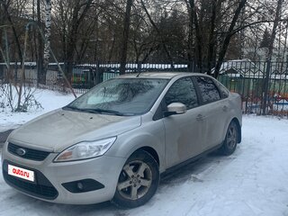 2010 Ford Focus II Рестайлинг, серебристый, 470000 рублей, вид 1