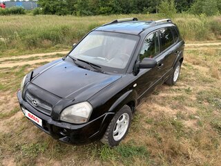 2006 Hyundai Tucson I, чёрный, 549000 рублей, вид 3