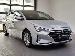 2019 Hyundai Elantra VI (AD) Рестайлинг, серебристый, 1735000 рублей, вид 3