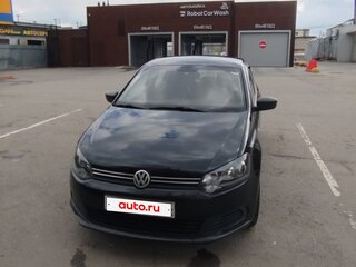2011 Volkswagen Polo V, чёрный, 630000 рублей, вид 1