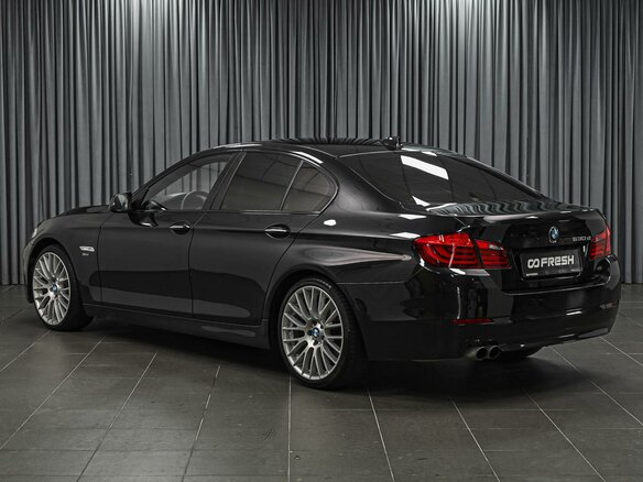 2011 BMW 5 серии 530d xDrive VI (F10/F11/F07), чёрный - вид 1
