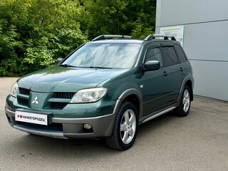 2005 Mitsubishi Outlander I, зелёный, 495000 рублей, вид 1