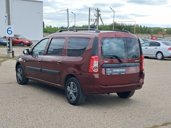 2014 Lada (ВАЗ) Largus I, красный, 629000 рублей - вид 6