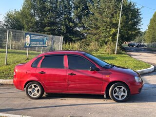 2006 Lada (ВАЗ) Kalina I, красный, 350000 рублей, вид 2