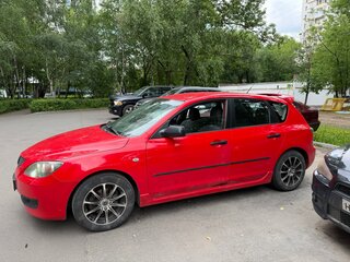2008 Mazda 3 I (BK) Рестайлинг, красный, 630000 рублей, вид 3