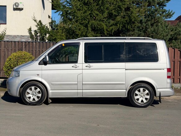 2007 Volkswagen Multivan T5, серебристый - вид 12