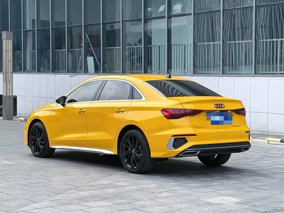 2023 Audi A3 35 TFSI Long IV (8Y), жёлтый, 1870110 рублей - вид 3