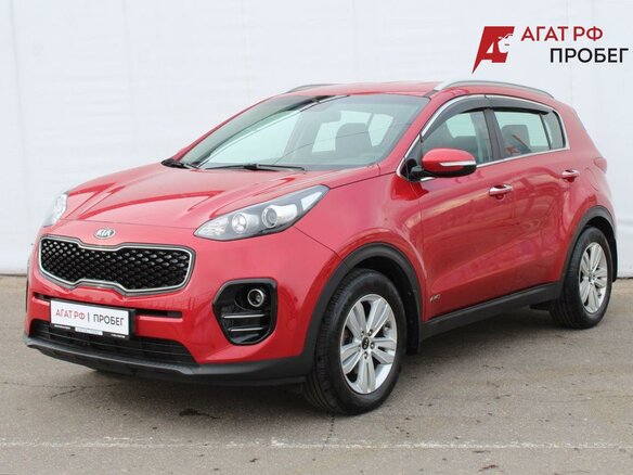 2018 Kia Sportage IV, красный