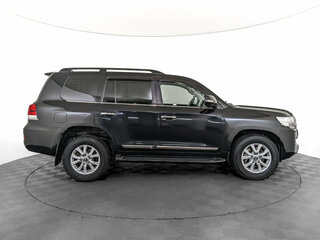 2017 Toyota Land Cruiser 200 Series Рестайлинг 2, чёрный, 5890000 рублей, вид 4
