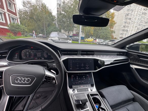 2025 Audi A7 45 TFSI II (4K), синий, 8600000 рублей - вид 5