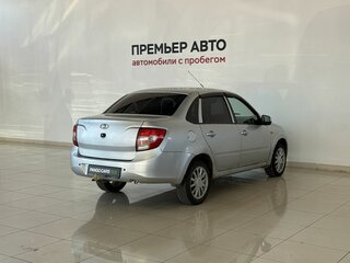 2013 Lada (ВАЗ) Granta I, серебристый, 260000 рублей, вид 4