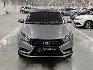 2017 Lada (ВАЗ) Vesta I, серый, 770000 рублей, вид 2