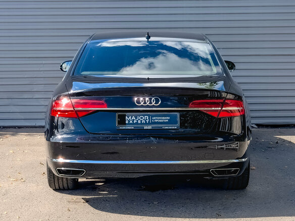 2014 Audi A8 III (D4) Рестайлинг, чёрный - вид 5