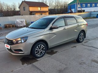 2017 Lada (ВАЗ) Vesta SW I, серый, 750000 рублей, вид 1