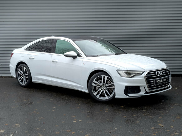 2021 Audi A6 45 TFSI V (C8), белый, 4150000 рублей - вид 2