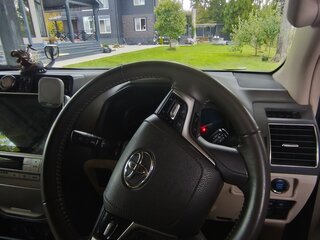 2018 Toyota Land Cruiser Prado 150 Series Рестайлинг 2, чёрный, 4050000 рублей, вид 5