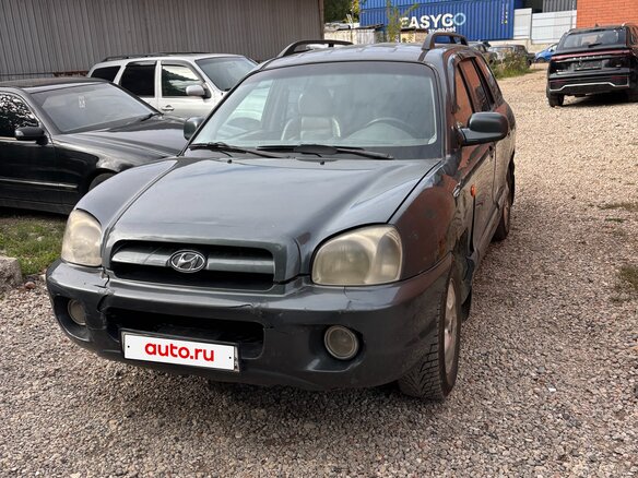 2008 Hyundai Santa Fe Classic Classic, серый, 550000 рублей