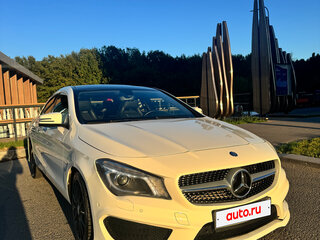 2013 Mercedes-Benz CLA 200 I (C117, X117), белый, 1400000 рублей, вид 1