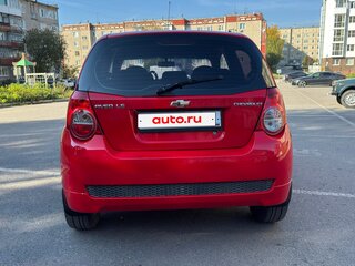 2010 Chevrolet Aveo I Рестайлинг, красный, 345000 рублей, вид 5