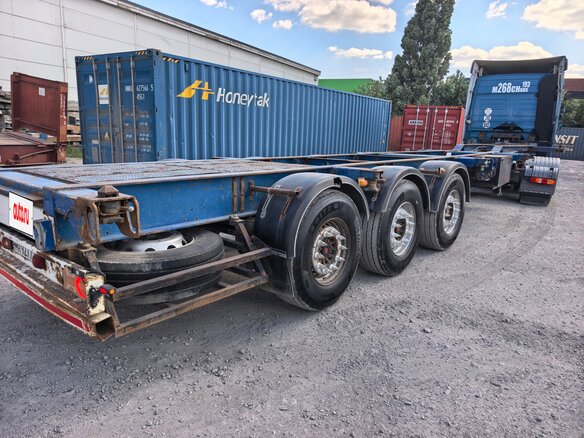 2002 Schmitz Cargobull SCF, синий, 650000 рублей