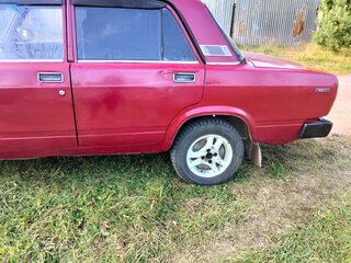 1993 Lada (ВАЗ) 2105, пурпурный, 120000 рублей, вид 5