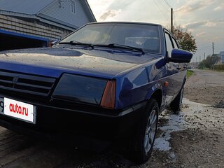2002 Lada (ВАЗ) 21099, синий, 100000 рублей, вид 1