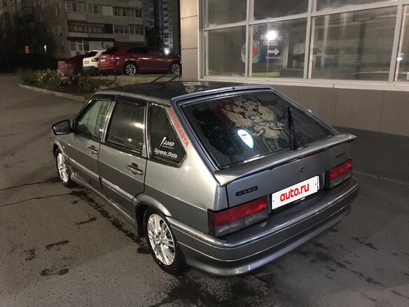 2008 Lada (ВАЗ) 2114, серый, 135000 рублей - вид 11