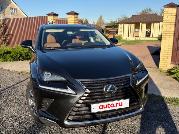 2021 Lexus NX 300 I Рестайлинг, чёрный - вид 1