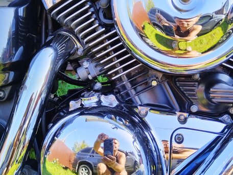 2008 Kawasaki VN1600 Vulcan, чёрный, 680086 рублей, вид 4