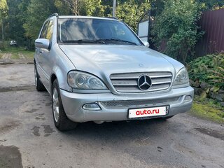 2003 Mercedes-Benz M-Класс 350 I (W163) Рестайлинг, серебристый, 499000 рублей, вид 4
