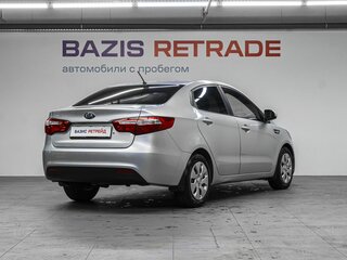 2014 Kia Rio III, серебристый, 670000 рублей, вид 5