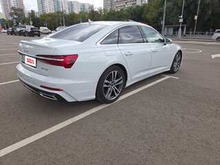 2021 Audi A6 40 TDI V (C8), белый, 4400000 рублей, вид 4
