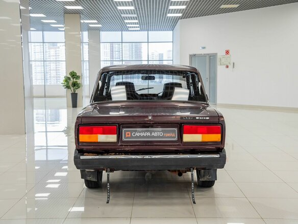 2008 Lada (ВАЗ) 2107, пурпурный - вид 7